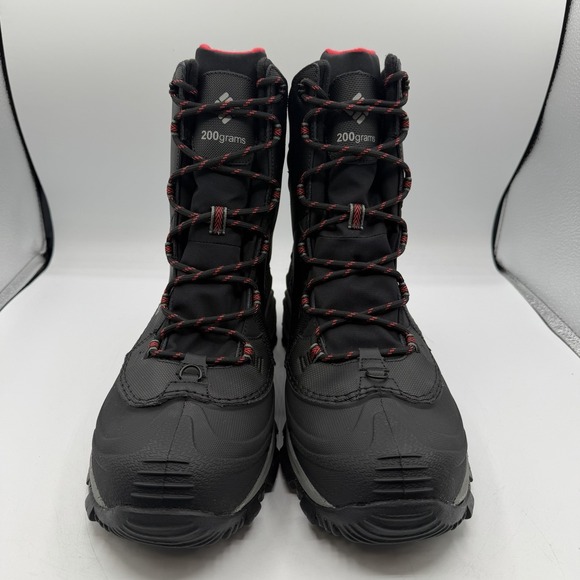 Columbia Bugaboot III Boots Mens Size 13 Black/Red 200G Insulation Waterproof main image 6